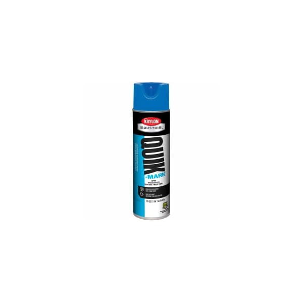 Krylon Krylon Industrial Quik-Mark Wb Inverted Marking Paint Apwa Blue - A03903004 A03903004 - main